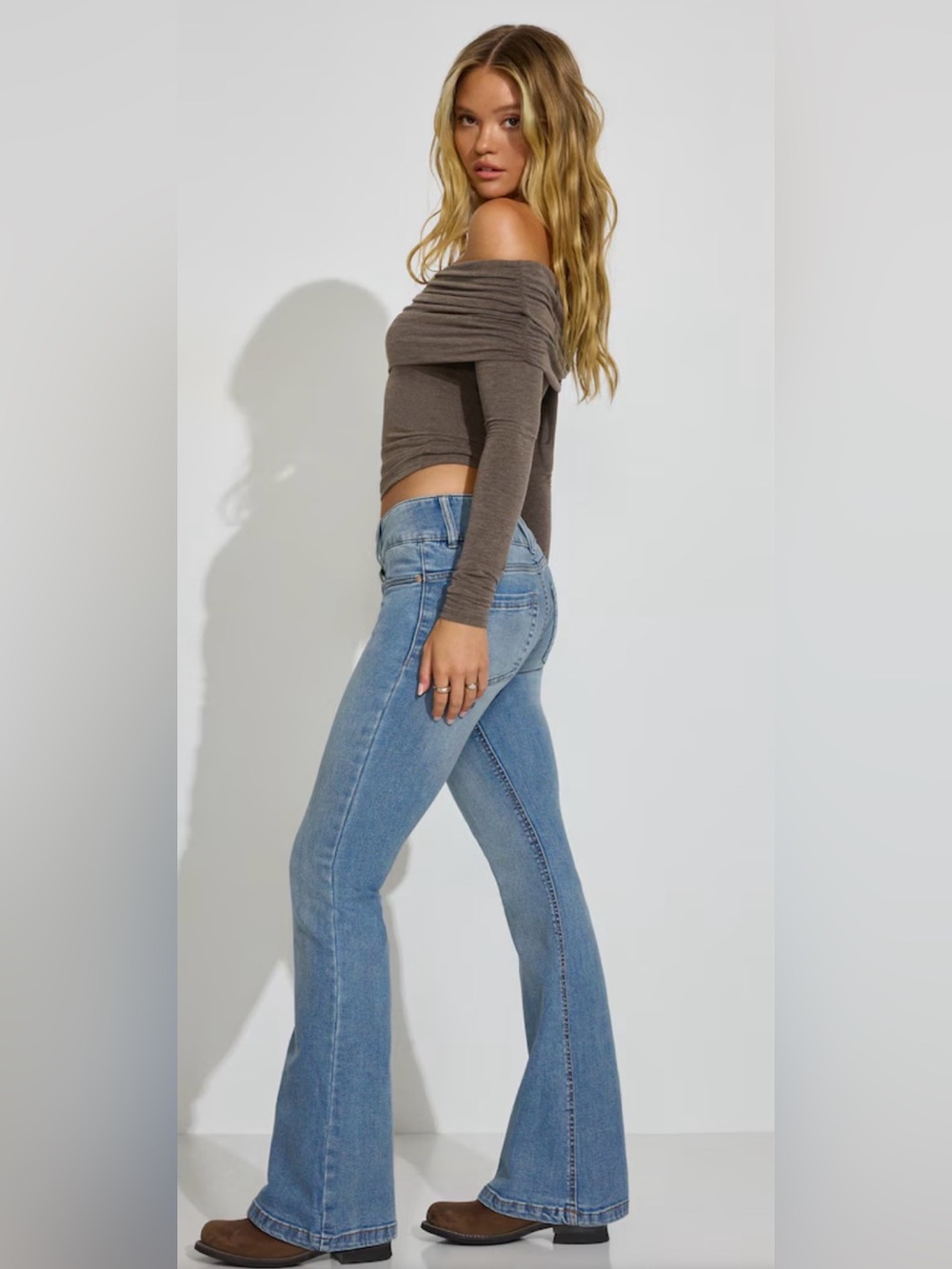 Vintage Y2K Mossimo Supply Co. Low-Rise Flare Jeans